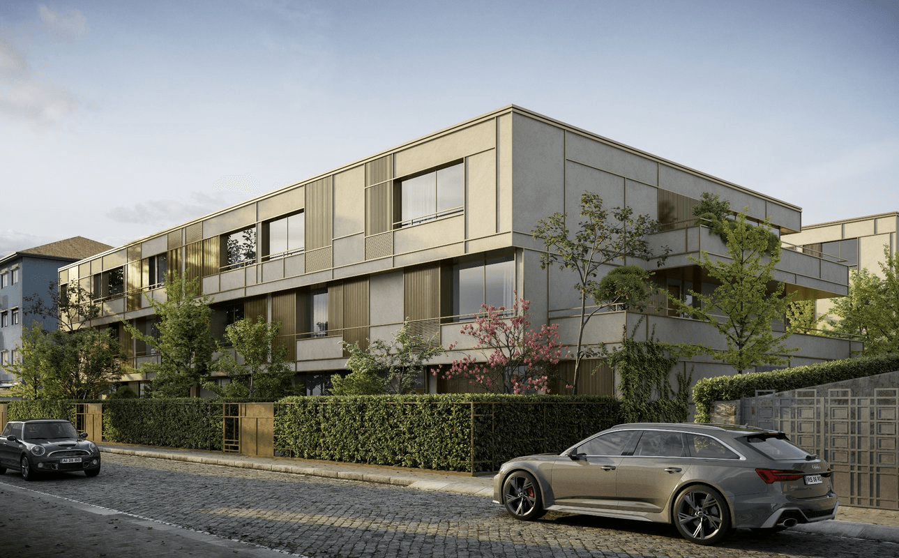 Casa moderna para projeto imobiliário